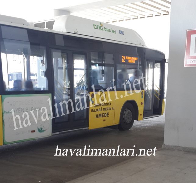 Diyarbakır Havaalanı Otobüs