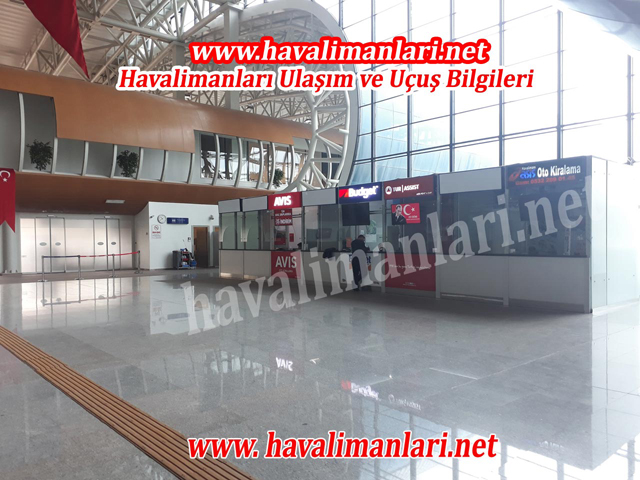 Erzincan Havalimanı Araç Kiralama Şirketleri Ofisleri