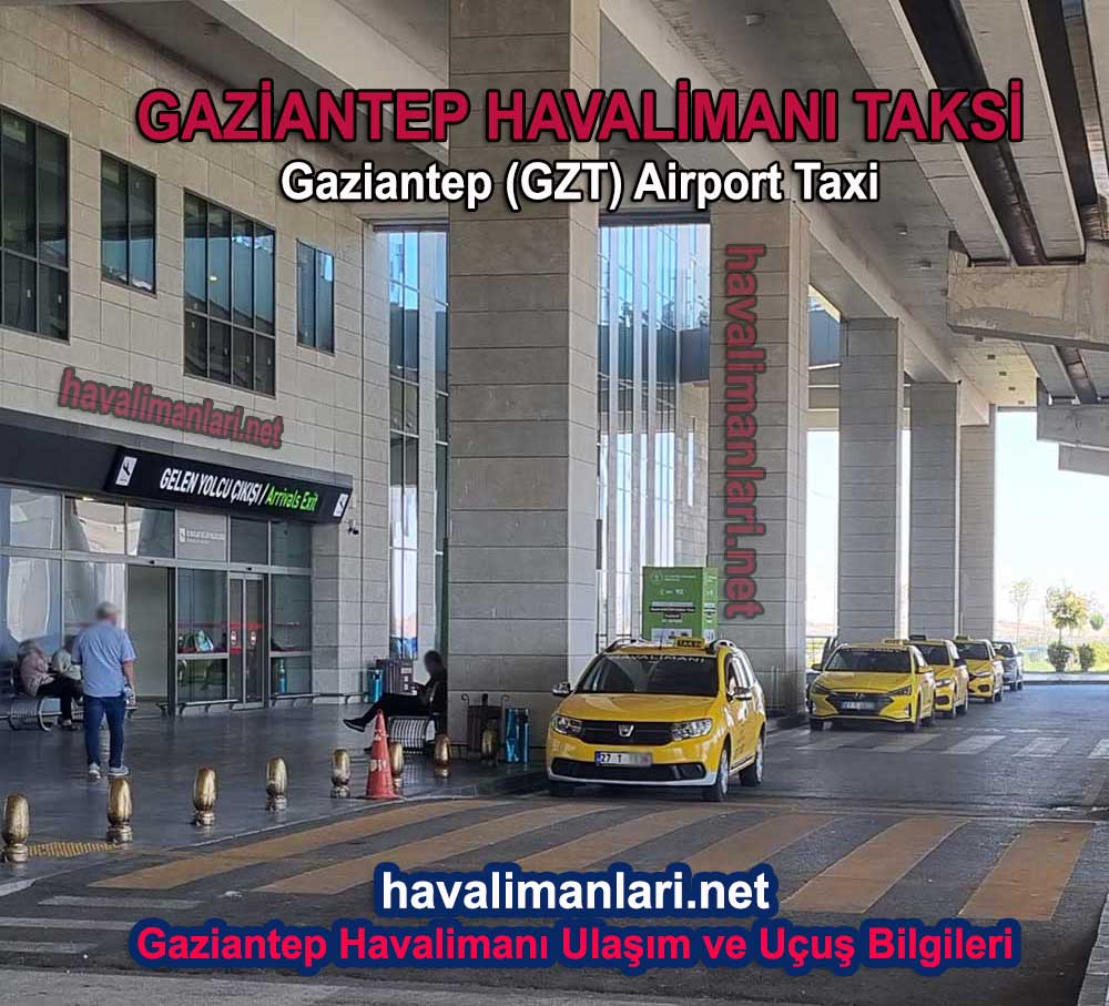 Gaziantep Havalimanı taksi
