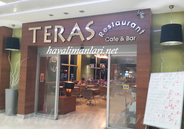 Teras Restoran Cafe Gaziantep Havaalanı