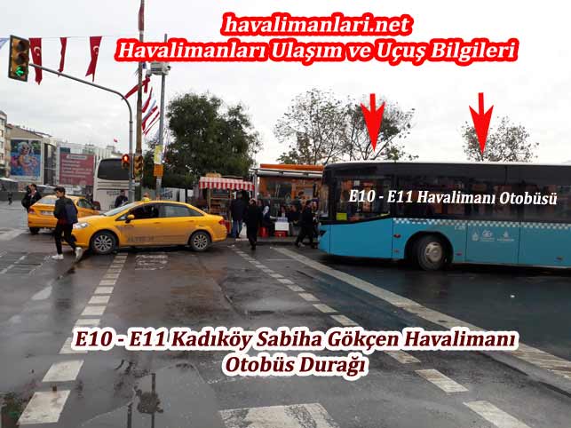 İstanbul Sabiha Gökçen Havalimanı E10- E11 Otobüs