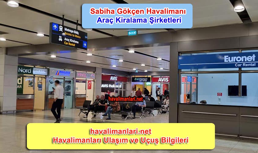 İstanbul Sabiha Gökçen Havalimanı Araç Kiralama Şİrketleri