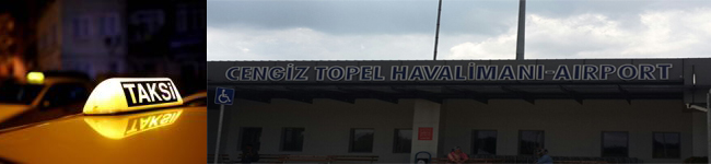 Kocaeli Cengiz Topel Havalimanı Taksi-ücreti-telefon-no 