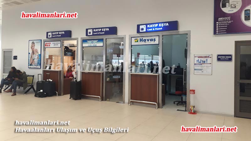 Adana Havalimanı Kayıp Eşya Büroları 