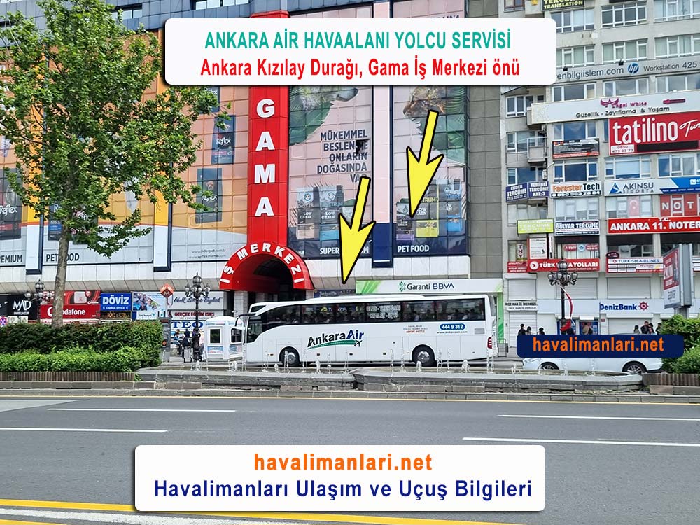 Ankara Air Kızılay Durağı / Çankaya Ankara