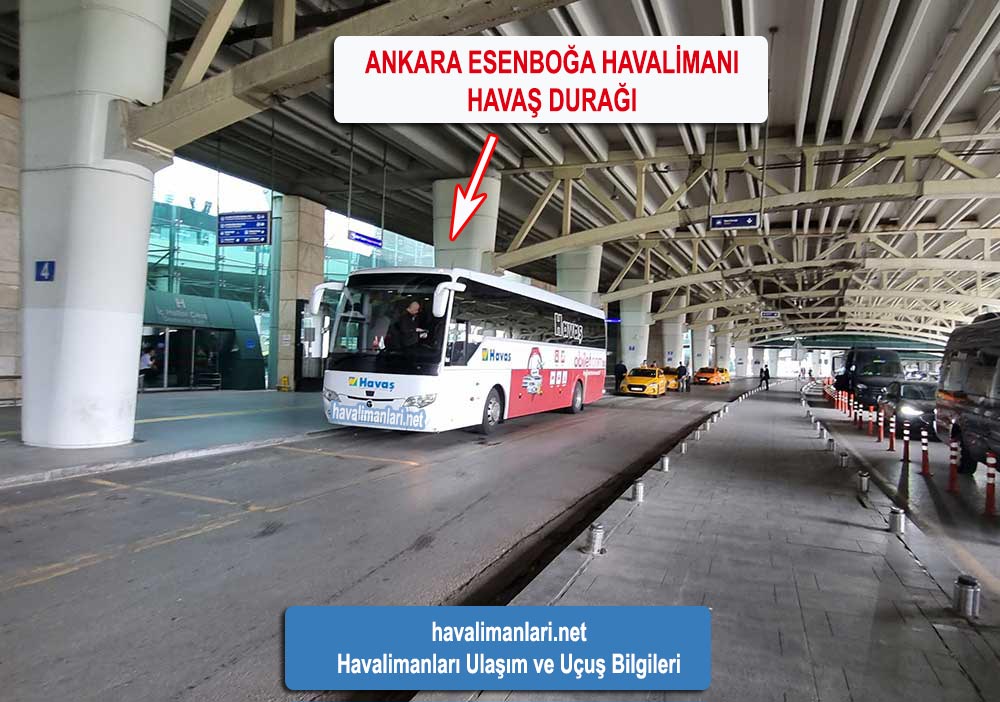 Ankara Esenboğa havalimanı Havaş durağı
