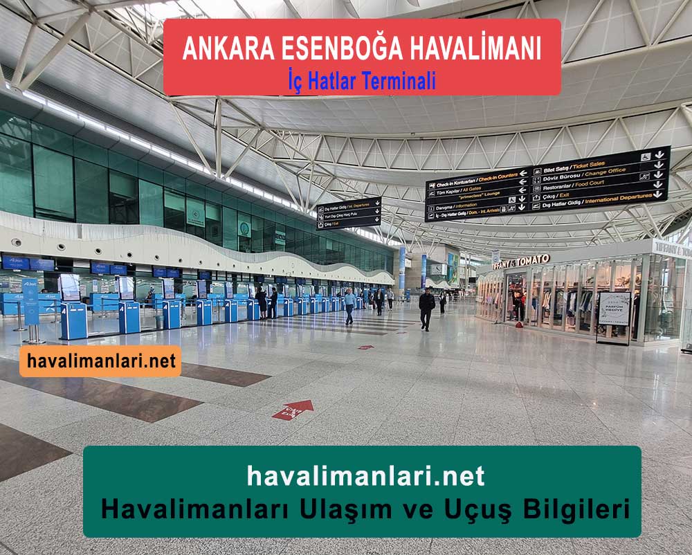 Ankara Esenboğa Havaalanı İç Hatlar