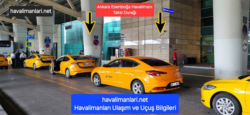 Ankara Esenboğa Havalimanı Taksi ücreti