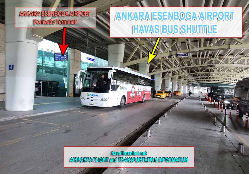 Ankara Esenboga Airport Havas Bus Shuttle