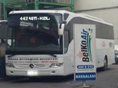 Ankara Esenboğa Airport Public Bus-Belkoair Bus Shuttle 