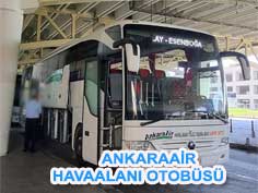 Ankara Esenboğa Havalimanı Otobüs Belkoair Bus Shuttle 
