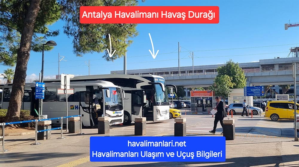 Antalya Havaş Antalya Havalimanı İç Hatlar Durağı