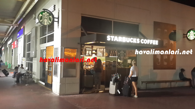 Antalya Havalimanı 2.Dış Hatlar Yeme İçme Starbucks Coffe