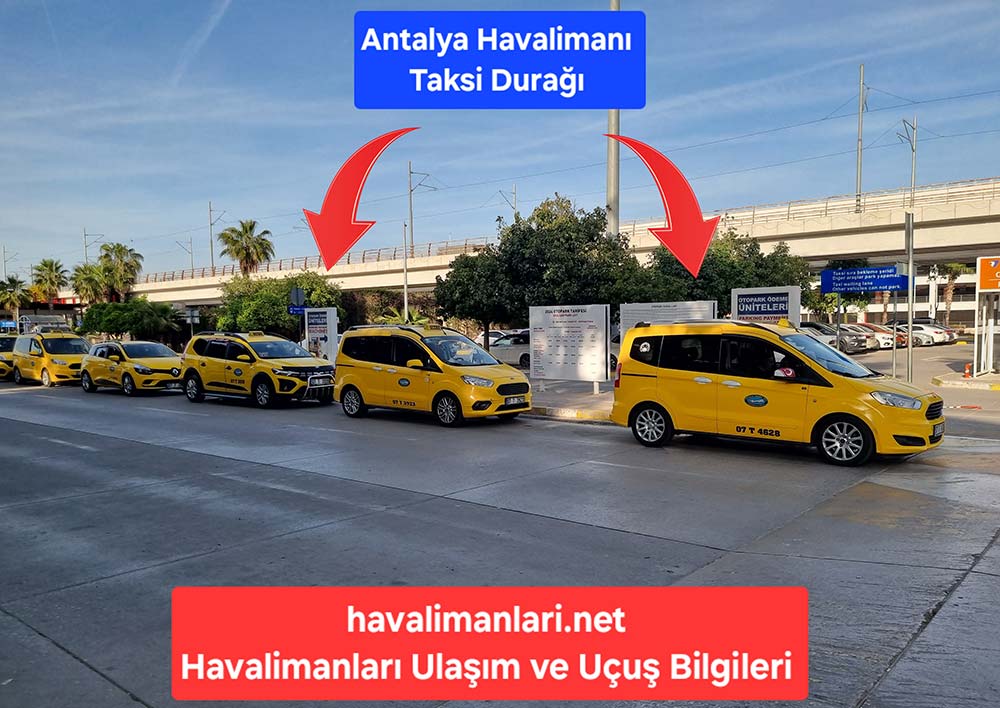 Antalya Havalimanı Taksi ve Antalya Havalimanı Taksi Ücreti