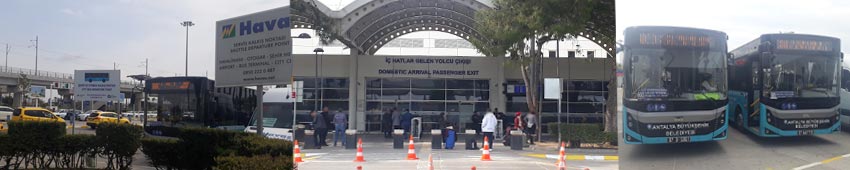 antalya havaalanı otogar 800 numaralı belediye otobüsü