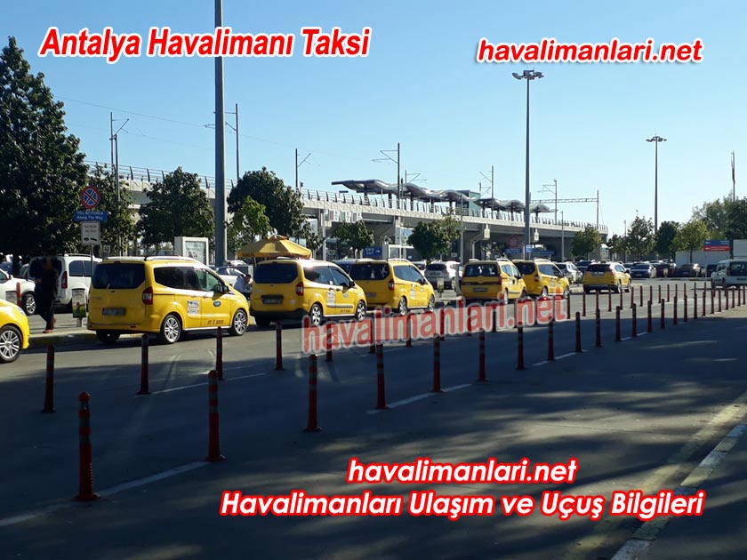 Остановка Такси Аэропорта Анталии/ Antalya Airport Taxi