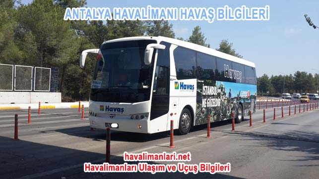Zum und vom Flughafen Antalya mit Havas, Bus, Shuttle