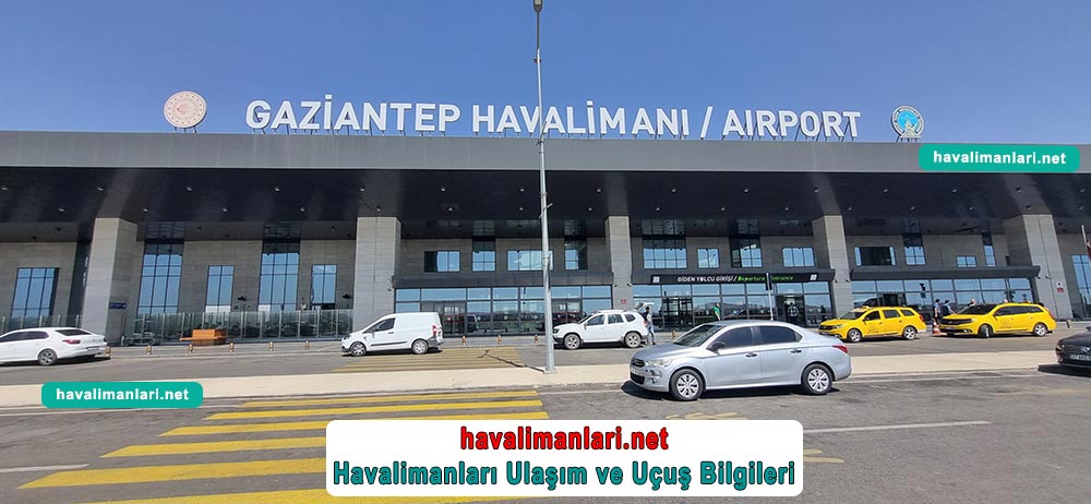 Gaziantep  Havalimanı İç Hatlar ve Dış Hatlar