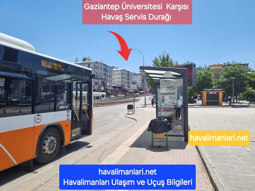 Havaş Otobüs Gaziantep Üniversitesi Durağı