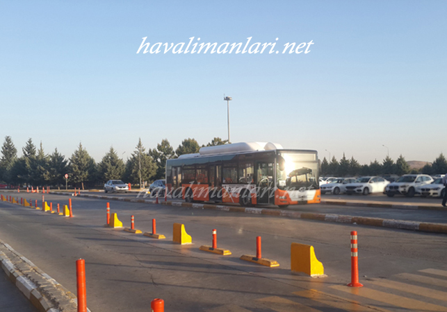 Gaziantep Havalimanı Belediye Otobüs saatleri