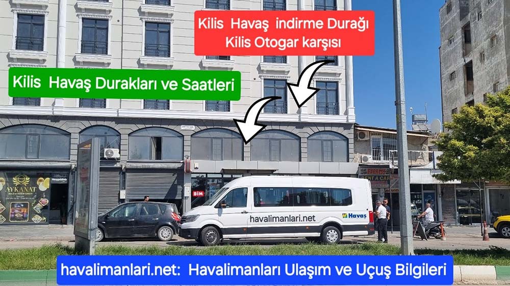  Kilis Otogar Havaş Durağı, Kilis Otogar Havaş Yolcu İndirme Durağı