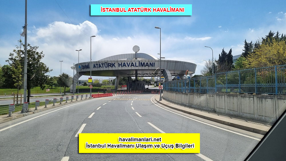 İstanbul Atatürk Havalimanı İç ve Dış Hatlar Terminali Ana Girişi
