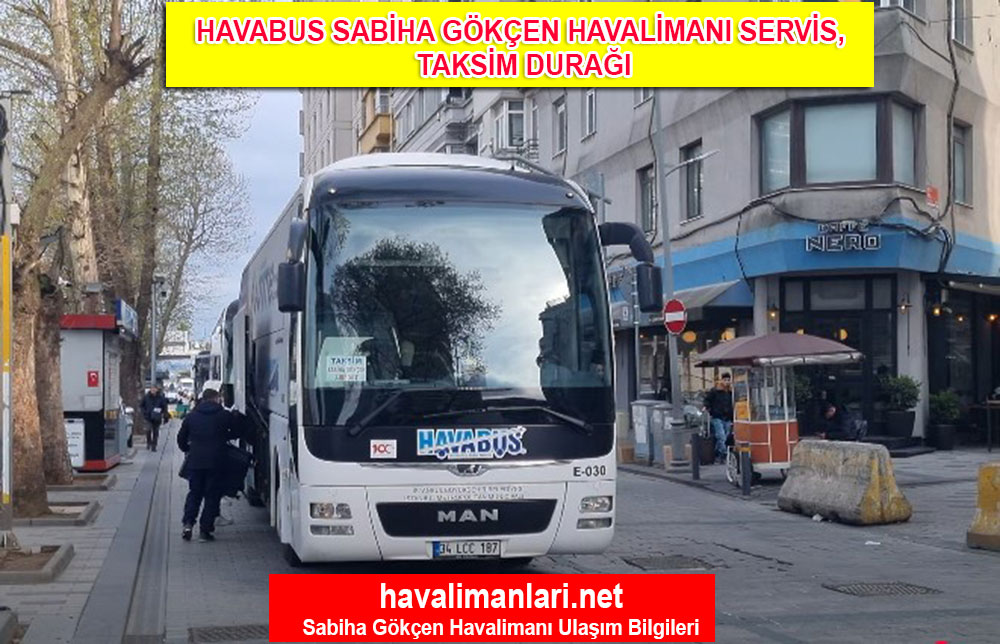 İstanbul taksim havabüs/havataş/havaş Otobüs Durağı