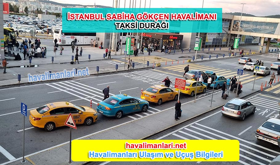 istanbul sabiha gökçen havalimanı taksi, taksi durağı, taksi ücreti/sabaha gokcen airport taxi