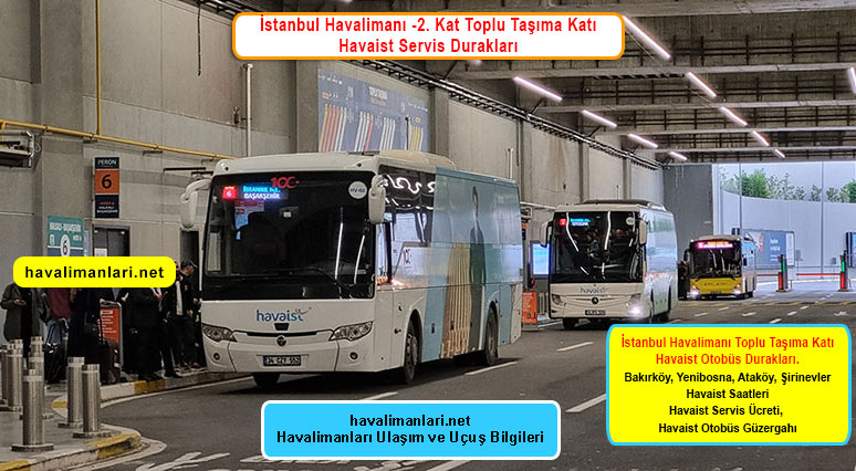 İstanbul Havalimanı Bakırköy Havaist Servis Durağı, -2. Kat Toplu Taşıma Katı