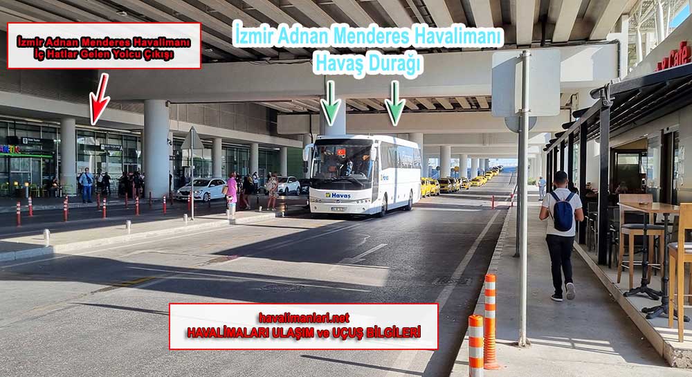 İzmir Adnan Menderes ADB Havalimanı Havaş Durağı
