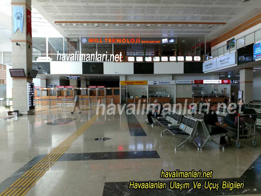 Konya Havalimanı Airport İç Hatlar Ofisler