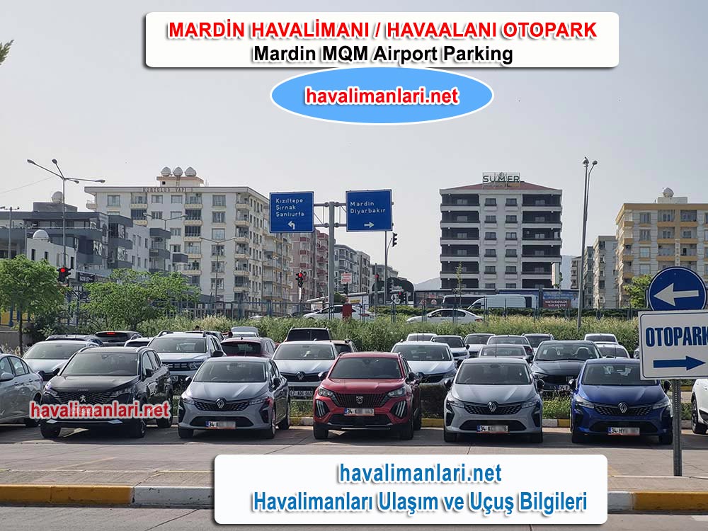 Mardin Havaalanı Otopark / Mardin Airport Car Park