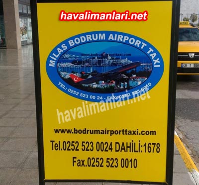 Bodrum Milas Havalimanı Taksi