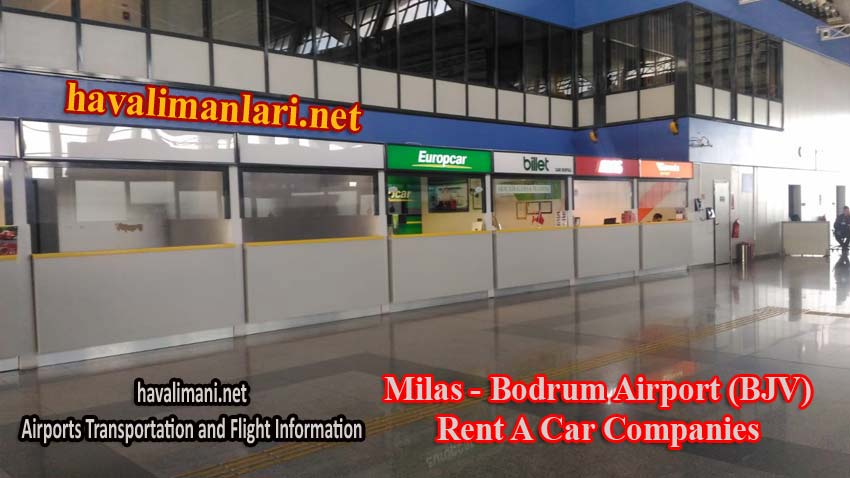 Milas Bodrum Havaalanı Araba Kiralama Şirketleri, Bodrum Airport Rent A car