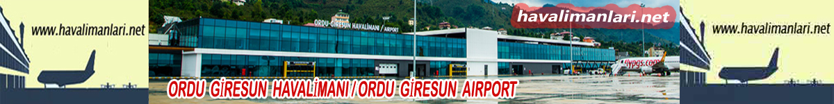  Ordu Giresun Havalimanı Havaalanı Airport