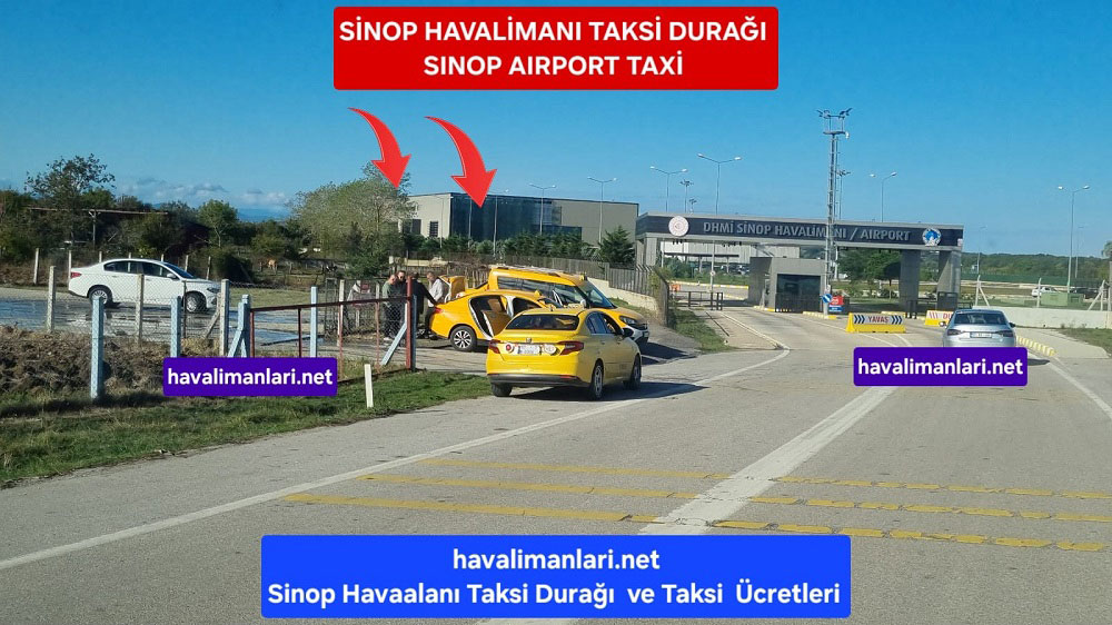 Sinop Havalimanı Taksi